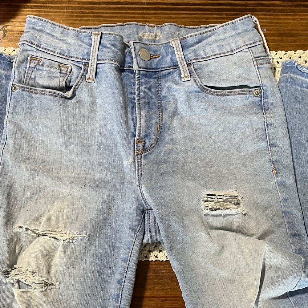 Old Navy Light Blue Boyfriend Jeans
